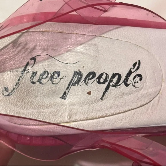 Free People Pink Sandals - Picture 2 of 10